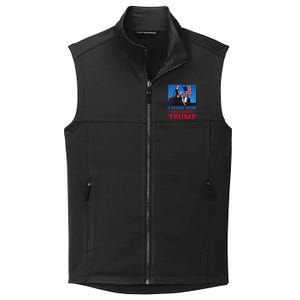 I Stand With Trump Strong Support Collective Smooth Fleece Vest