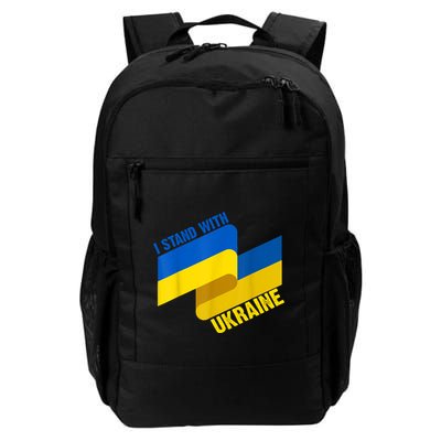 I Stand With Ukraine Support Backpack