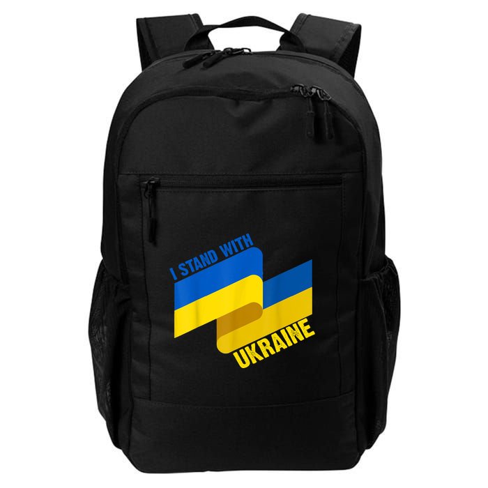 I Stand With Ukraine Support Backpack