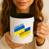 I Stand With Ukraine Support Mug