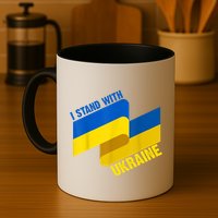 I Stand With Ukraine Support Mug