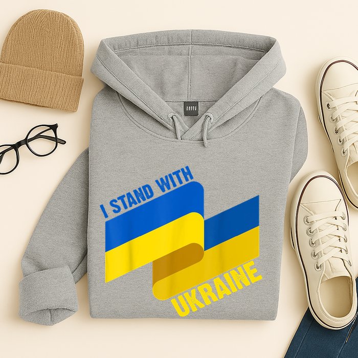 I Stand With Ukraine Support Hoodie
