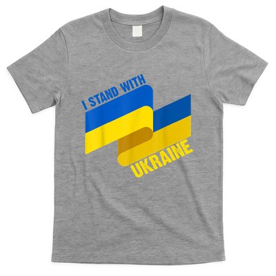 I Stand With Ukraine Support T-Shirt