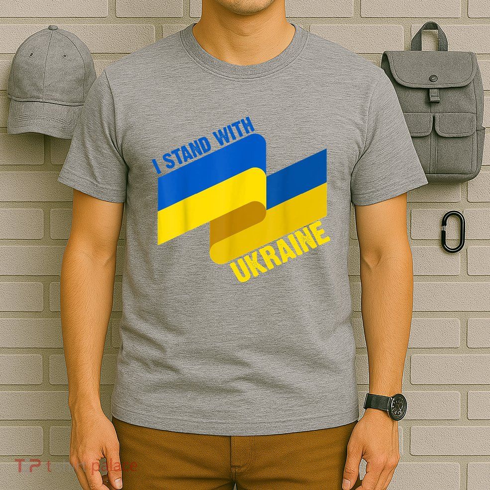 I Stand With Ukraine Support T-Shirt