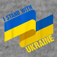 I Stand With Ukraine Support Womens T-Shirt