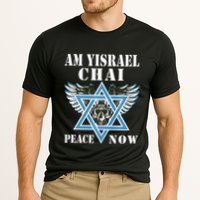 I Stand With Israel Am Yisrael Chai Peace Now  Cooling Performance Crew T-Shirt