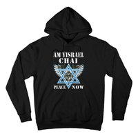 I Stand With Israel Am Yisrael Chai Peace Now  Hoodie