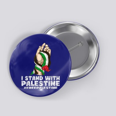 I Stand With Palestine For Their Freedom Free Palestine Button