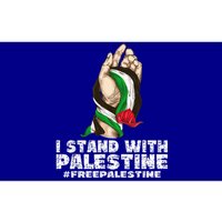 I Stand With Palestine For Their Freedom Free Palestine Bumper Sticker