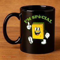 Im Special Weed Sponge 11oz C Handle Ceramic Mug