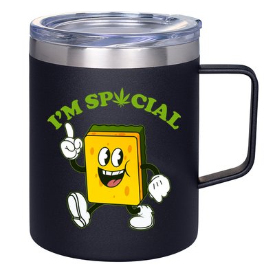 Im Special Weed Sponge 12oz Stainless Steel Coffee Mug