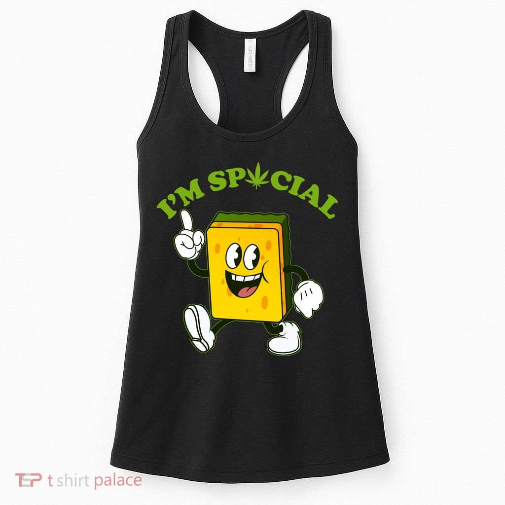 Im Special Weed Sponge Womens Tank Top