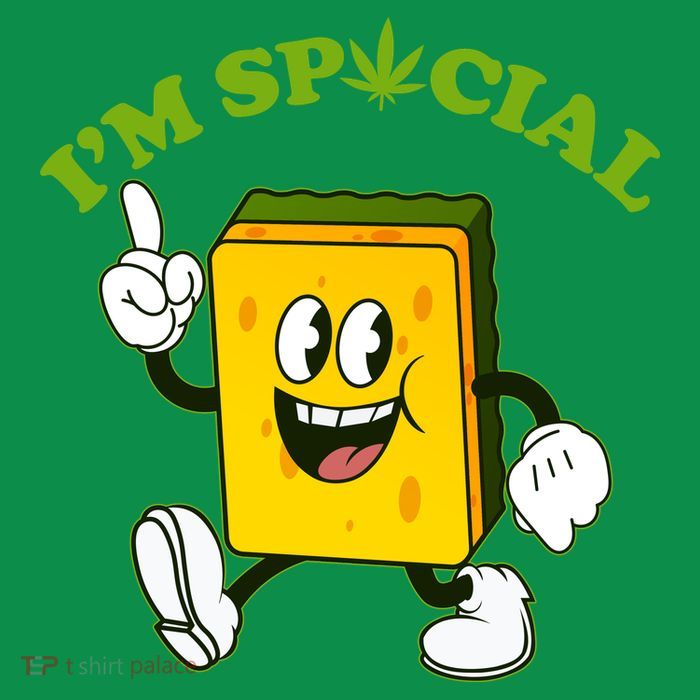 Im Special Weed Sponge T-Shirt