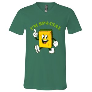 Im Special Weed Sponge V-Neck T-Shirt