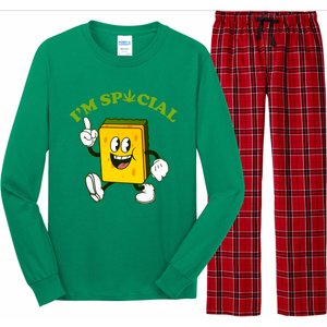 Im Special Weed Sponge Long Sleeve Pajama Set