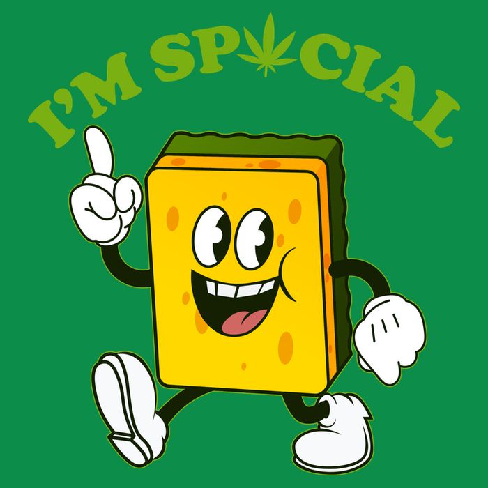 Im Special Weed Sponge Magnet