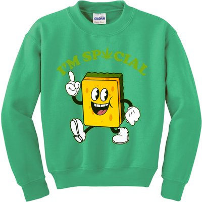 Im Special Weed Sponge Kids Sweatshirt