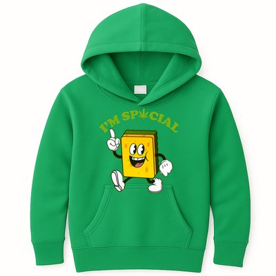 Im Special Weed Sponge Kids Hoodie
