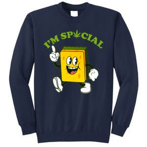 Im Special Weed Sponge Tall Sweatshirt