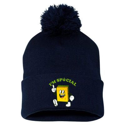 Im Special Weed Sponge Pom Pom 12in Knit Beanie