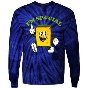 Im Special Weed Sponge Tie-Dye Long Sleeve Shirt