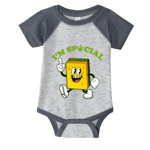 Im Special Weed Sponge Infant Baby Jersey Bodysuit