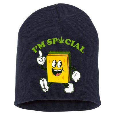 Im Special Weed Sponge Short Acrylic Beanie