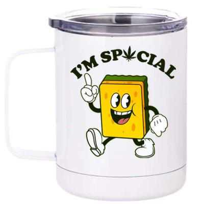 Im Special Weed Sponge 12 oz Stainless Steel Tumbler Cup