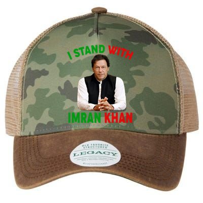 I Stand With Imran Khan Legacy Tie Dye Trucker Hat