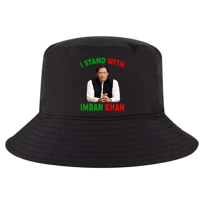I Stand With Imran Khan Cool Comfort Performance Bucket Hat