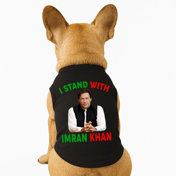 I Stand With Imran Khan Doggie Tank