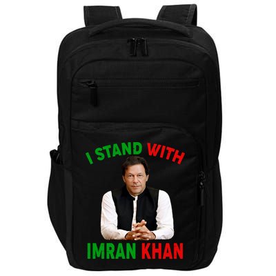 I Stand With Imran Khan Impact Tech Backpack