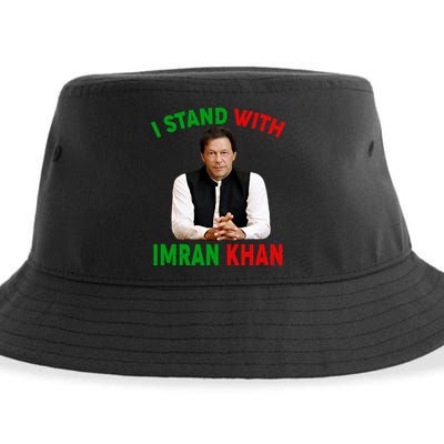 I Stand With Imran Khan Sustainable Bucket Hat