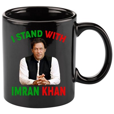 I Stand With Imran Khan 11oz C Handle Ceramic Mug