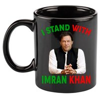 I Stand With Imran Khan 11oz C Handle Ceramic Mug