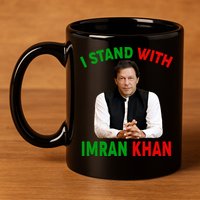 I Stand With Imran Khan 11oz C Handle Ceramic Mug