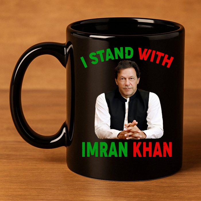 I Stand With Imran Khan 11oz C Handle Ceramic Mug