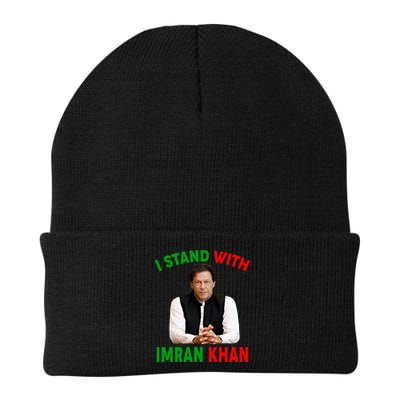 I Stand With Imran Khan Knit Cap Winter Beanie