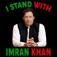 I Stand With Imran Khan Drawstring Bag