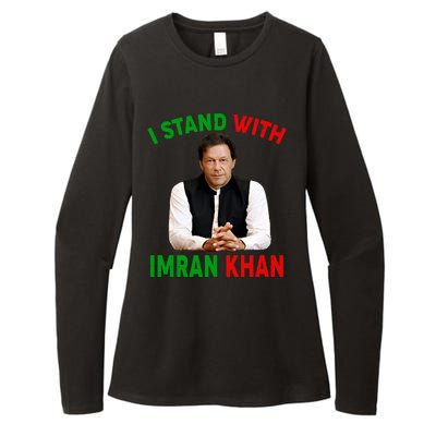 I Stand With Imran Khan Womens CVC Long Sleeve Shirt