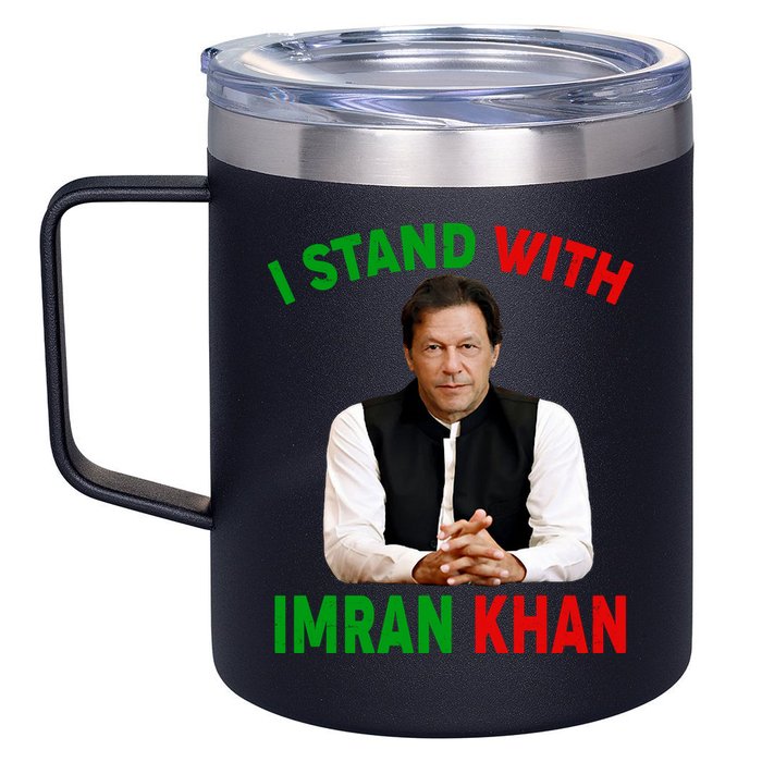 I Stand With Imran Khan 12oz Stainless Steel Coffee Mug