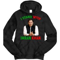I Stand With Imran Khan Tie Dye Hoodie