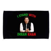 I Stand With Imran Khan Microfiber Hand Towel