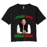 I Stand With Imran Khan Crop Top