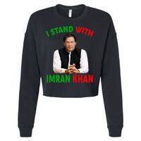 I Stand With Imran Khan Cropped Pullover Crew