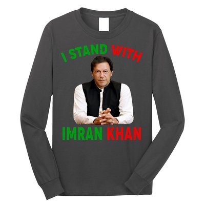 I Stand With Imran Khan Long Sleeve Shirt