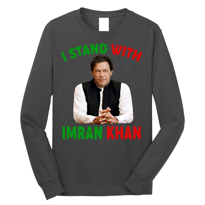 I Stand With Imran Khan Long Sleeve Shirt