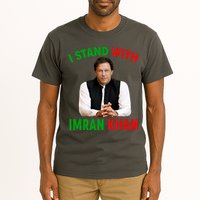 I Stand With Imran Khan Tall T-Shirt