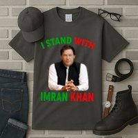 I Stand With Imran Khan Tall T-Shirt