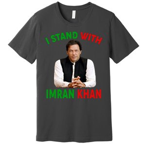 I Stand With Imran Khan Premium T-Shirt